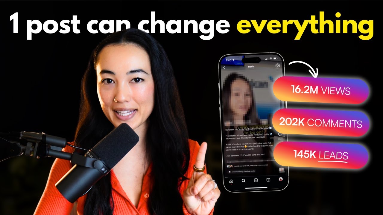 145,000 leads. 1 instagram post. Here’s how (Copy me)