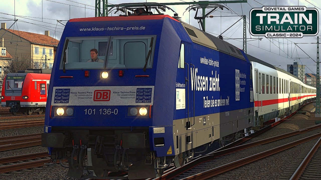IC 2203 nach Wiesbaden (2006) | Train Simulator Classic 2024 | Frankfurt - Koblenz V2.0 | BR 101