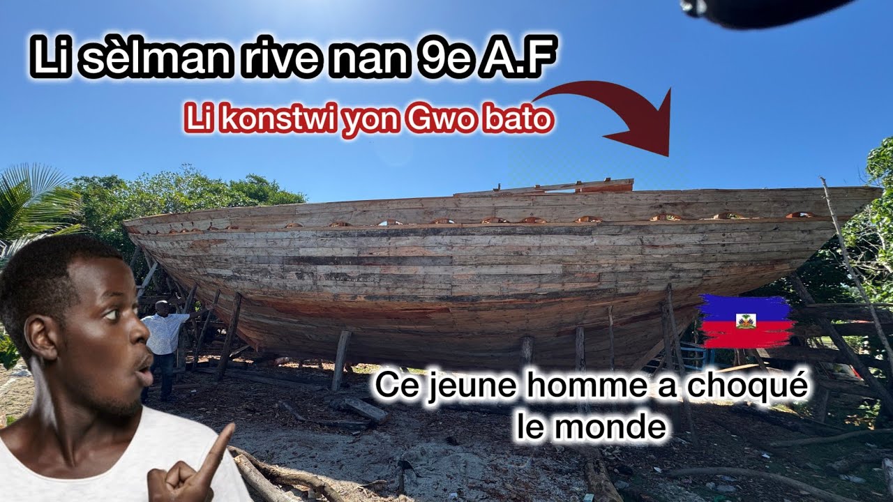 Ayisyen sa choke mond lan, gade yon #2026  L'arche de #Noé epa ti bato #Pêche et #pêcheur