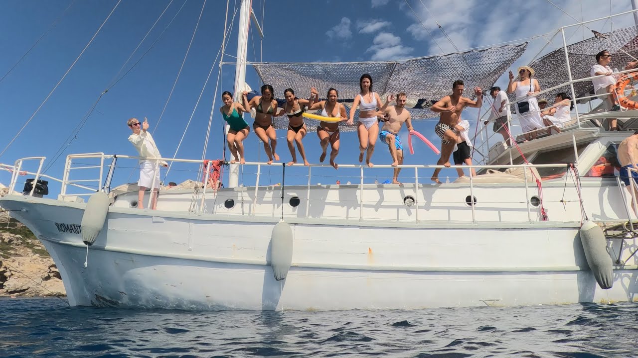 Rhodes day cruise. Best boat trip