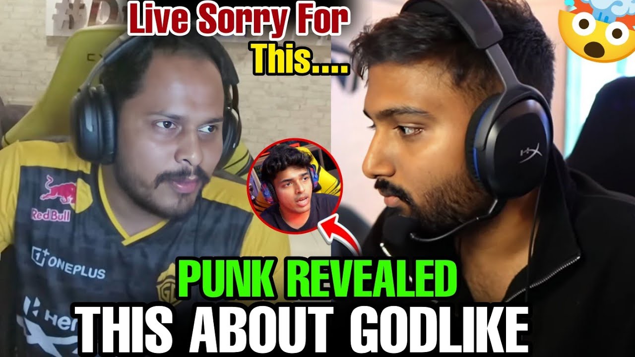 PUNK REVEALED THIS ABOUT GODLIKE 🤯 || LIVE SRY FOR THIS 🙃 || #godlike #jonathangaming 