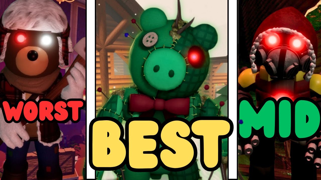 RANKING Every Piggy Advent Calendar Skin From Worst To Best!