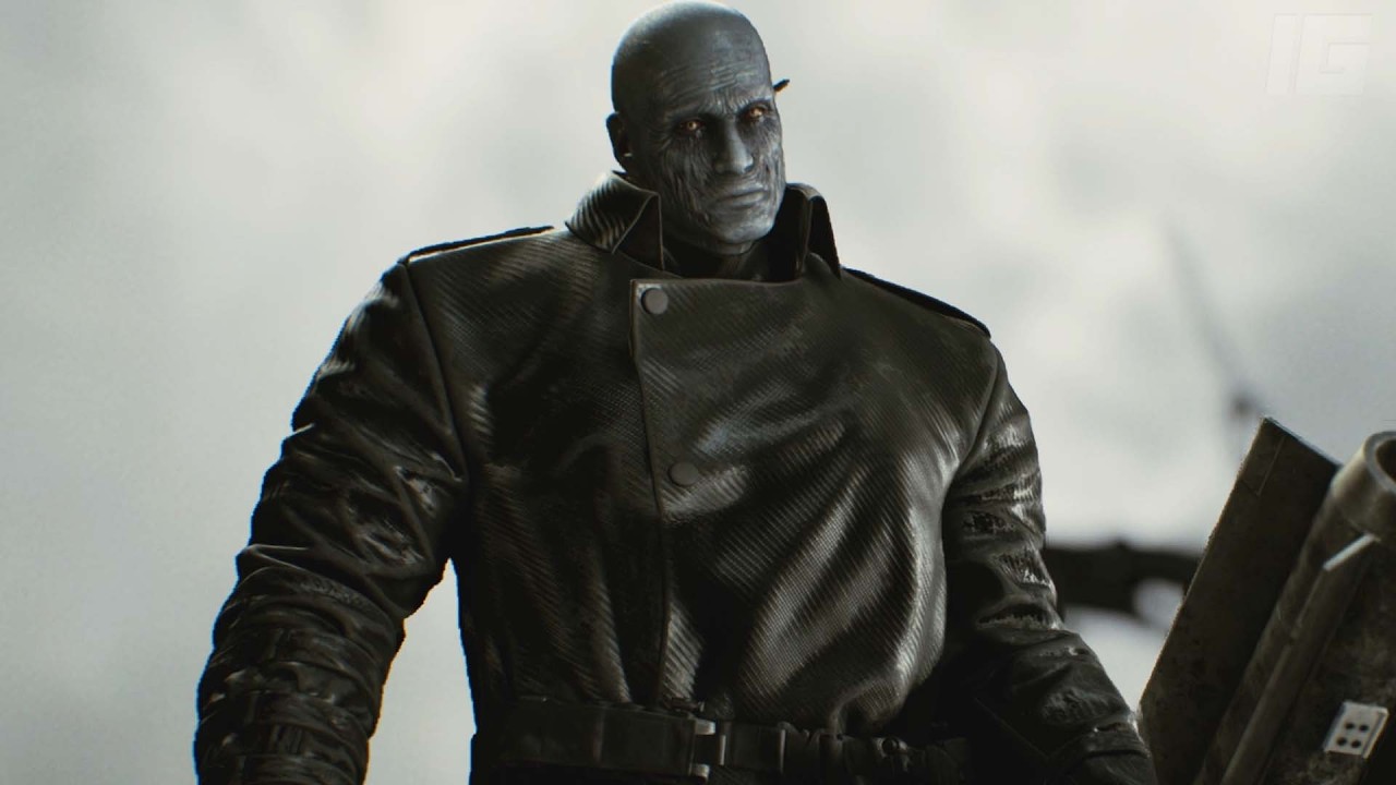 Leon se reencuentra con Mr. X Super Tyrant (Resident Evil Requiem) Español Latino