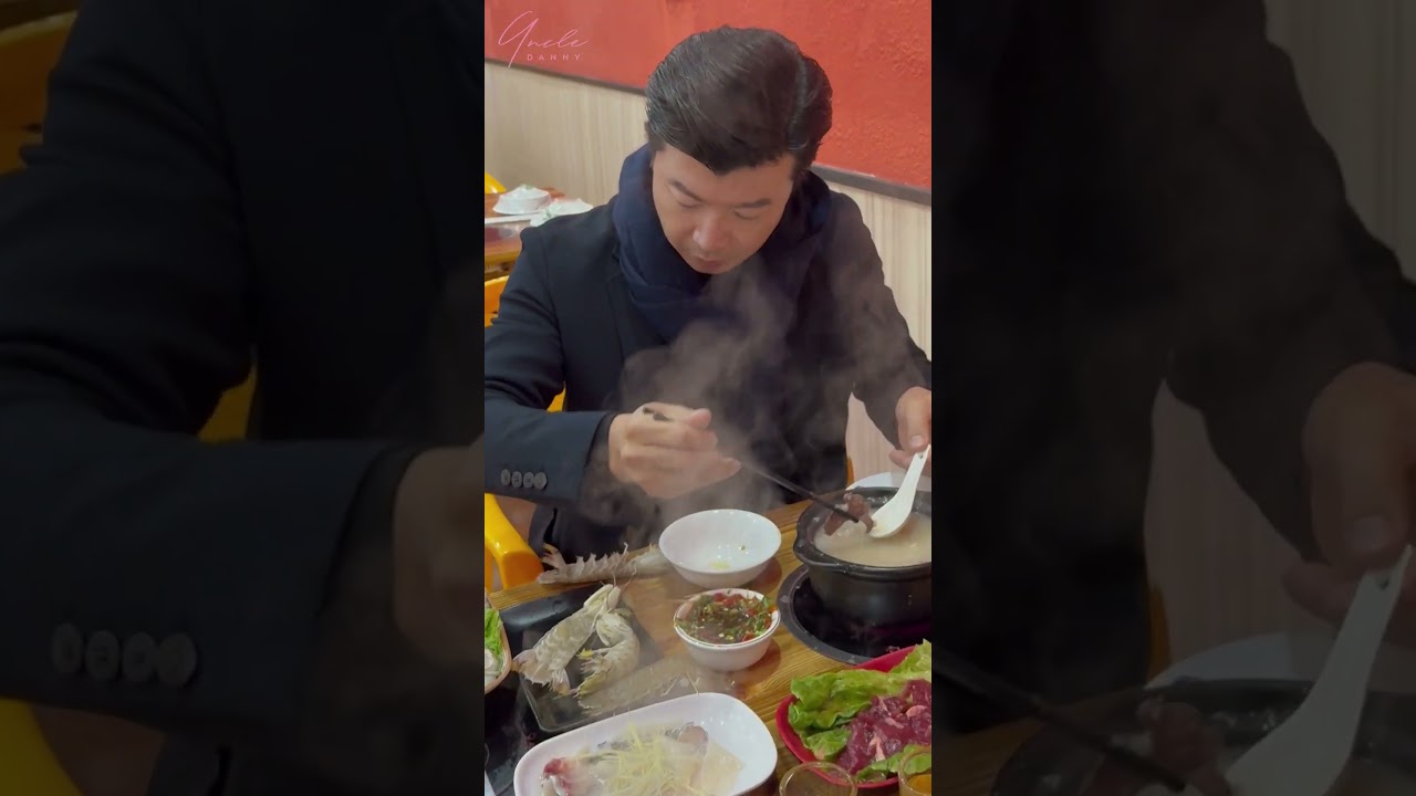 美食探訪 | 粥底火鍋  #uncledanny #美食 #food #廣東 #中山探店