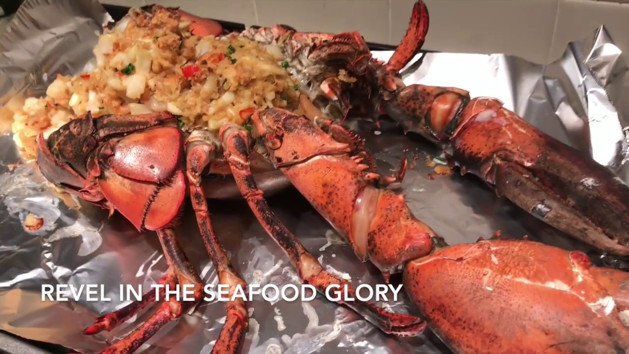 Baked Stuffed Lobster
