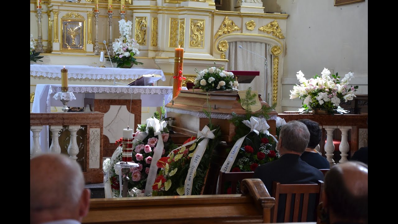 Ostatnia droga śp. Kazimierza Domańskiego.