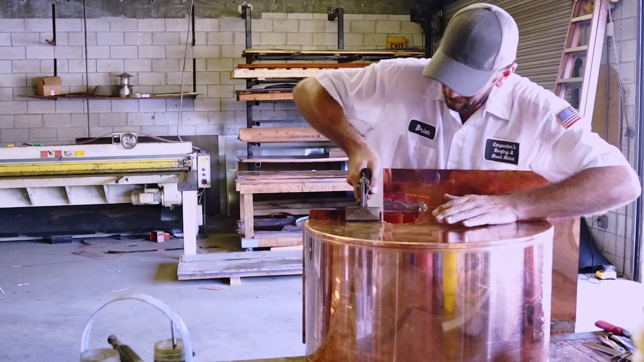 Custom Copper Gooseneck Vent, Part 2 - Assemble & Solder