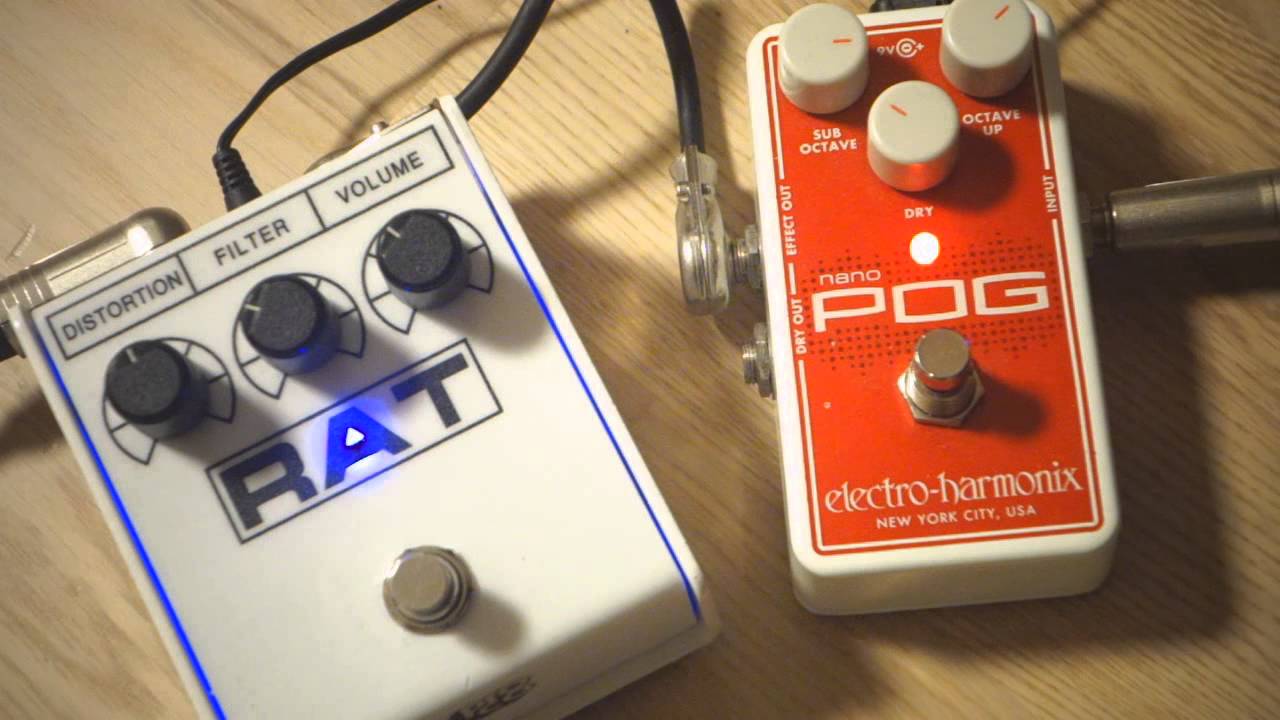 Electro-Harmonix Nano Pog proco rat