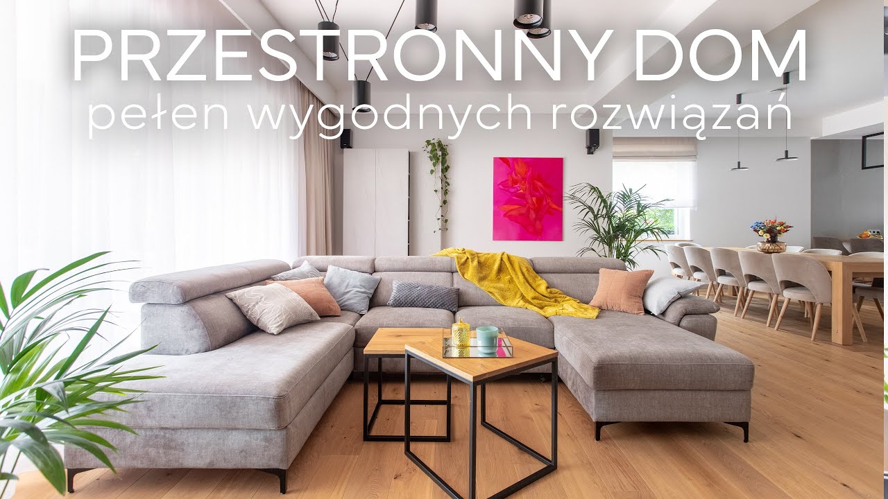 Przestronny dom łączący wygodę z estetyką - przemyślany projekt pełen ciekawych rozwiązań🏠 HOME TOUR