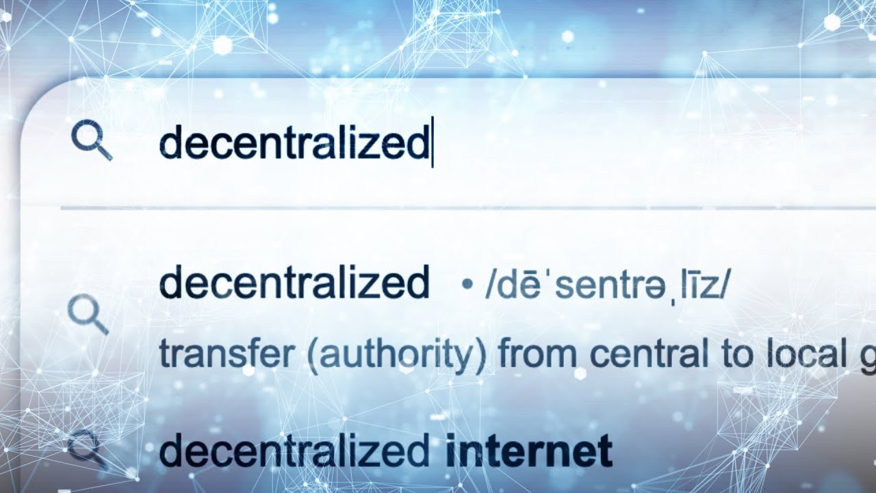 The Decentralized Web Is Coming