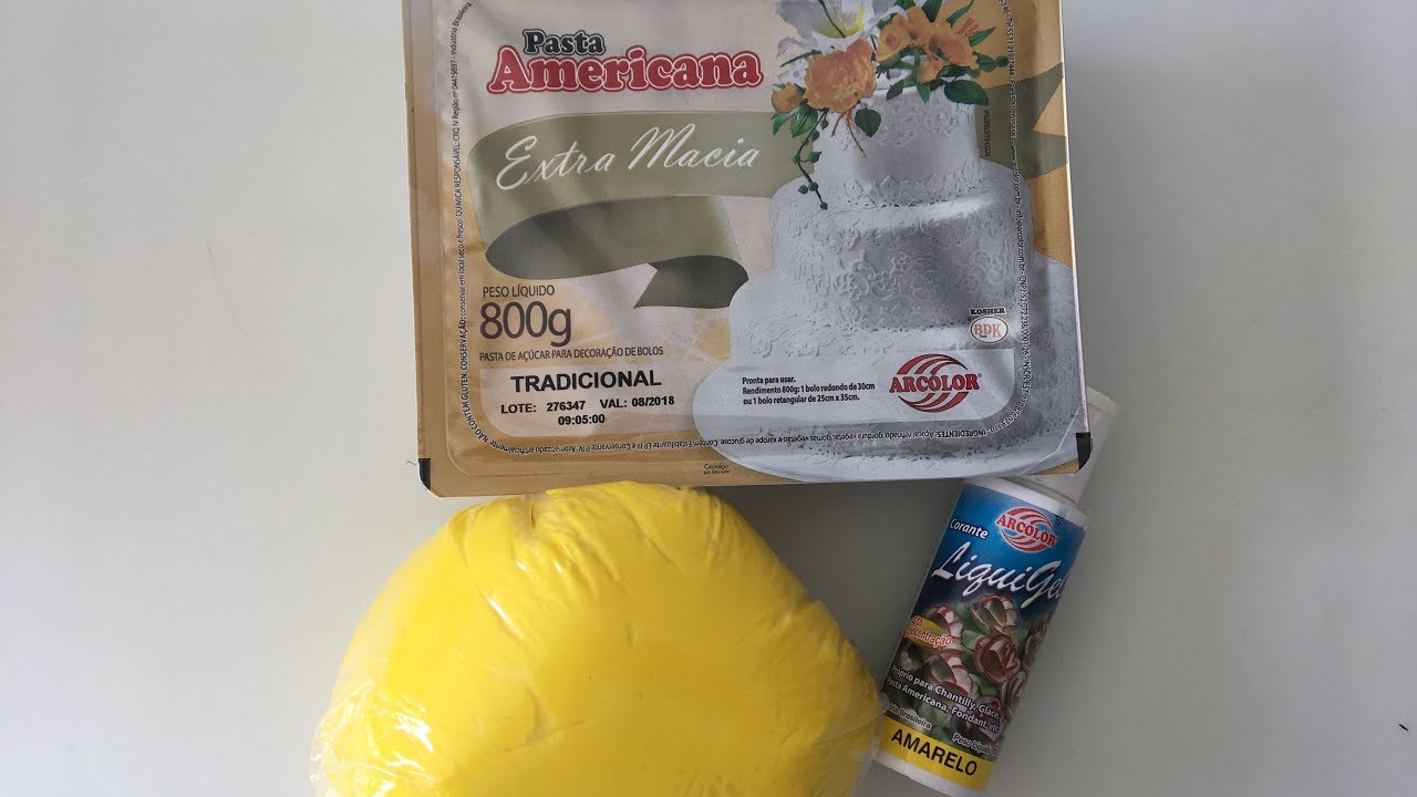 COMO TINGIR PASTA AMERICANA COM PERFEIÇÃO