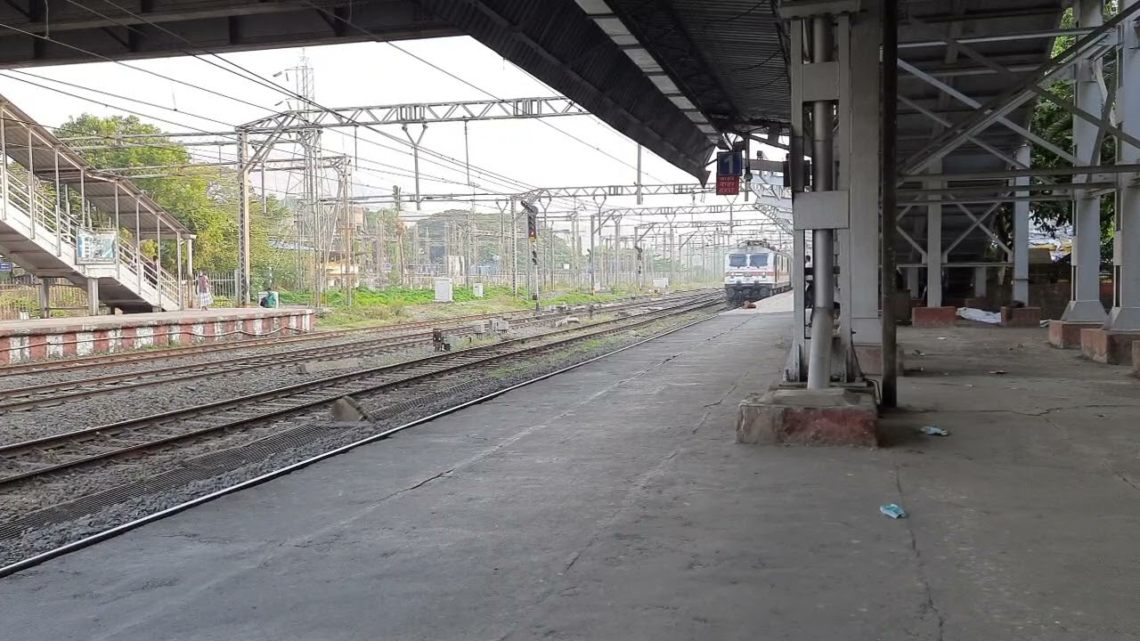 Indrayani Express at Karjat Station 🚉