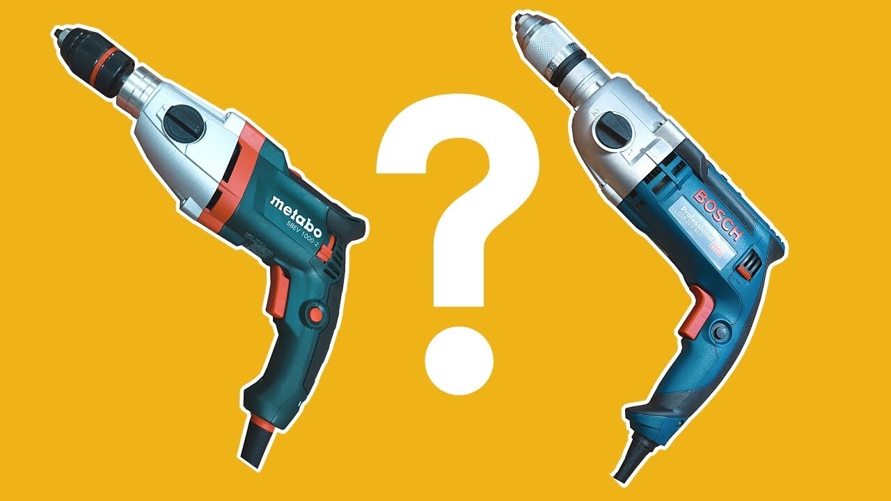Bosch GSB 21-2 RCT oder Metabo SEBV 1000-2 Bohrmaschine für Bohrständer?