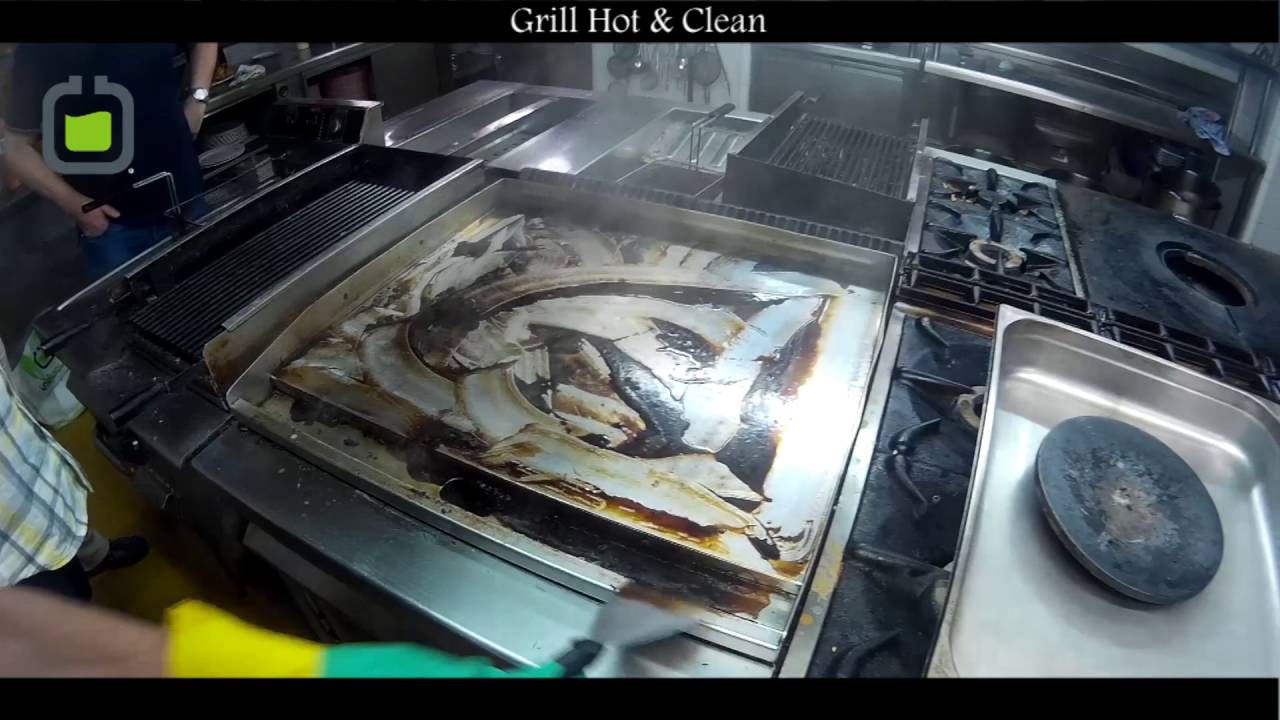 Limpia planchas en caliente - Sistema Grill Hot & Clean