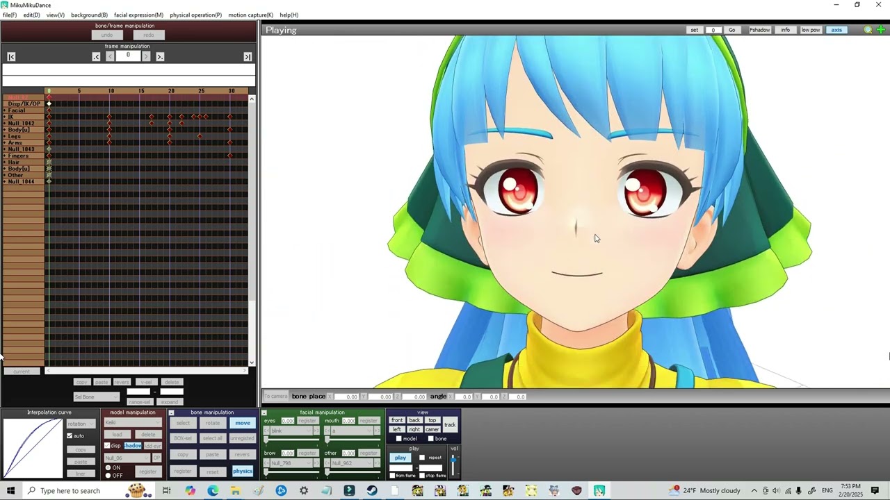 I think theres something wrong with my MMD motion