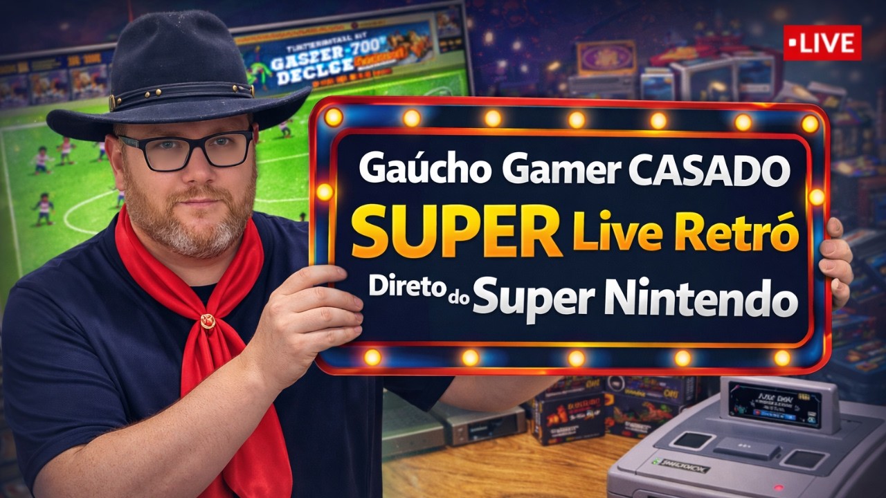 Live Retrô Direto do Super Nintendo Jogando INTERNATIONAL SUPERSTAR SOCCER DELUXE e Muito Mais ep 02