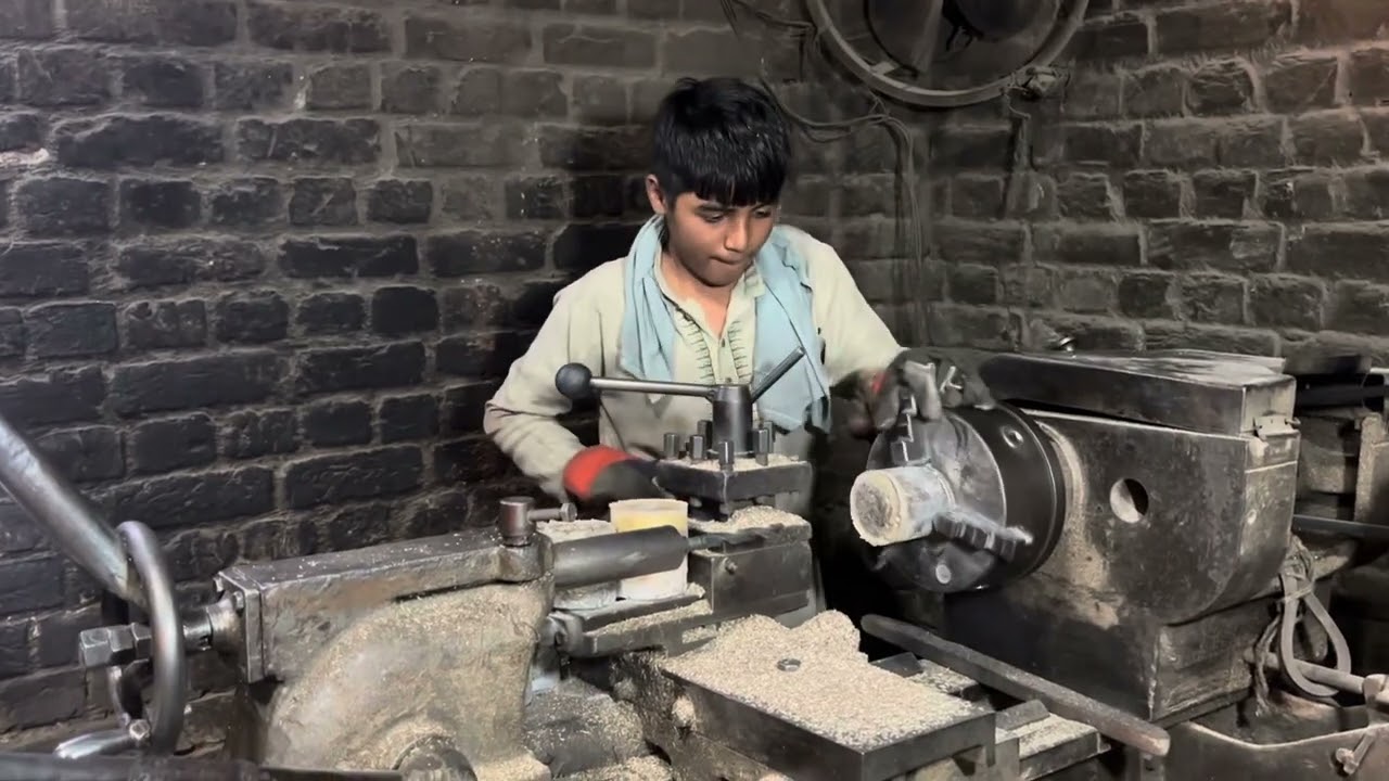 How to make a square brass pipe in factory