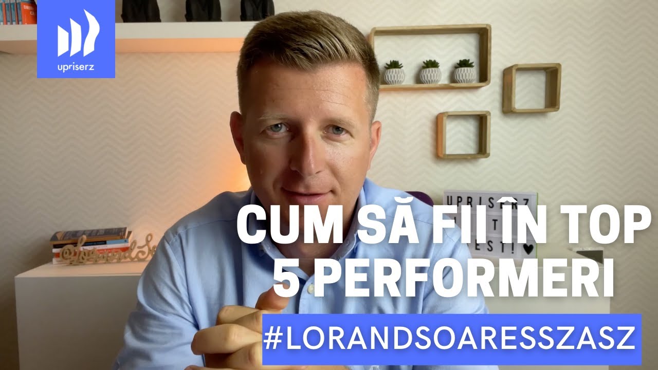 Ce înseamnă să fii în top 5% din lume în orice domeniu cu Lorand Soares Szasz