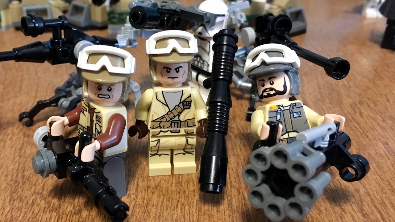 LEGO Star Wars Custom Weapons Tutorial! (A Few of My Own Designs)