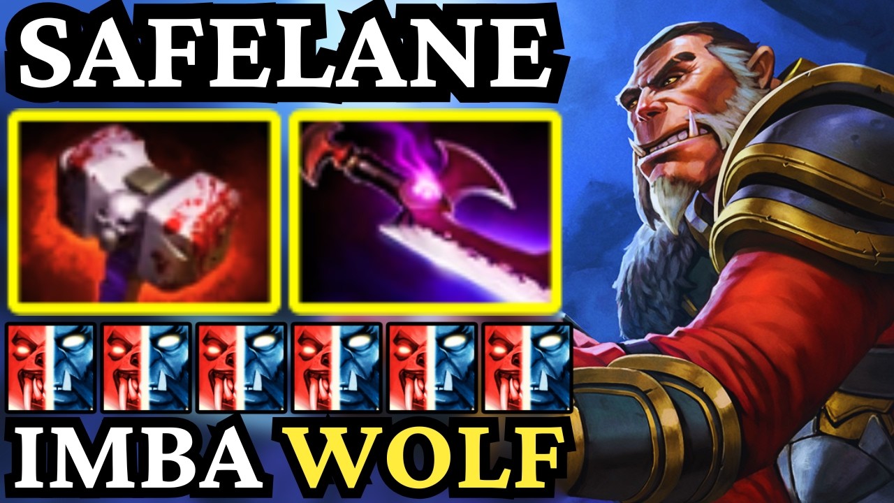 🔥 This Broken Lycan Position 1 Carry Setup Gives You Unstoppable Push 🔥 Dota 2 Gameplay