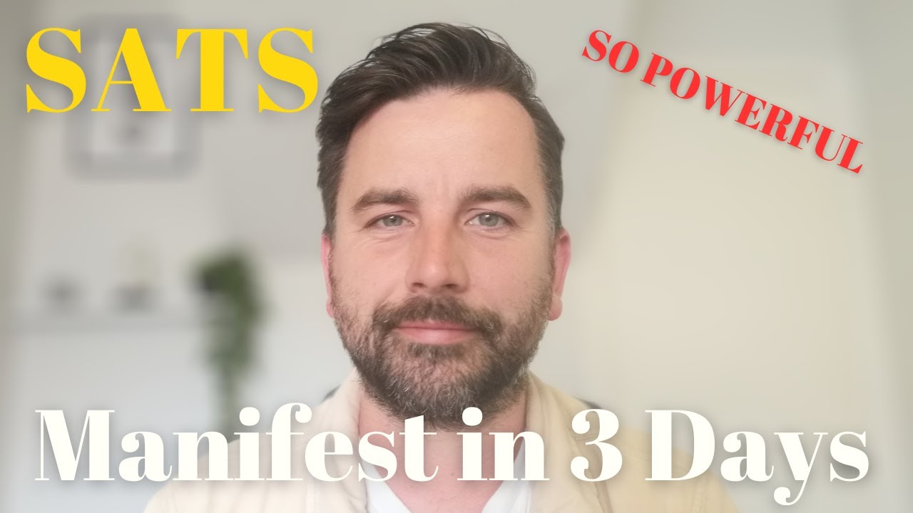 I Manifested so FAST! - SATS METHOD - MY STORY - LAW OF ASSUMPTION - Neville Goddard