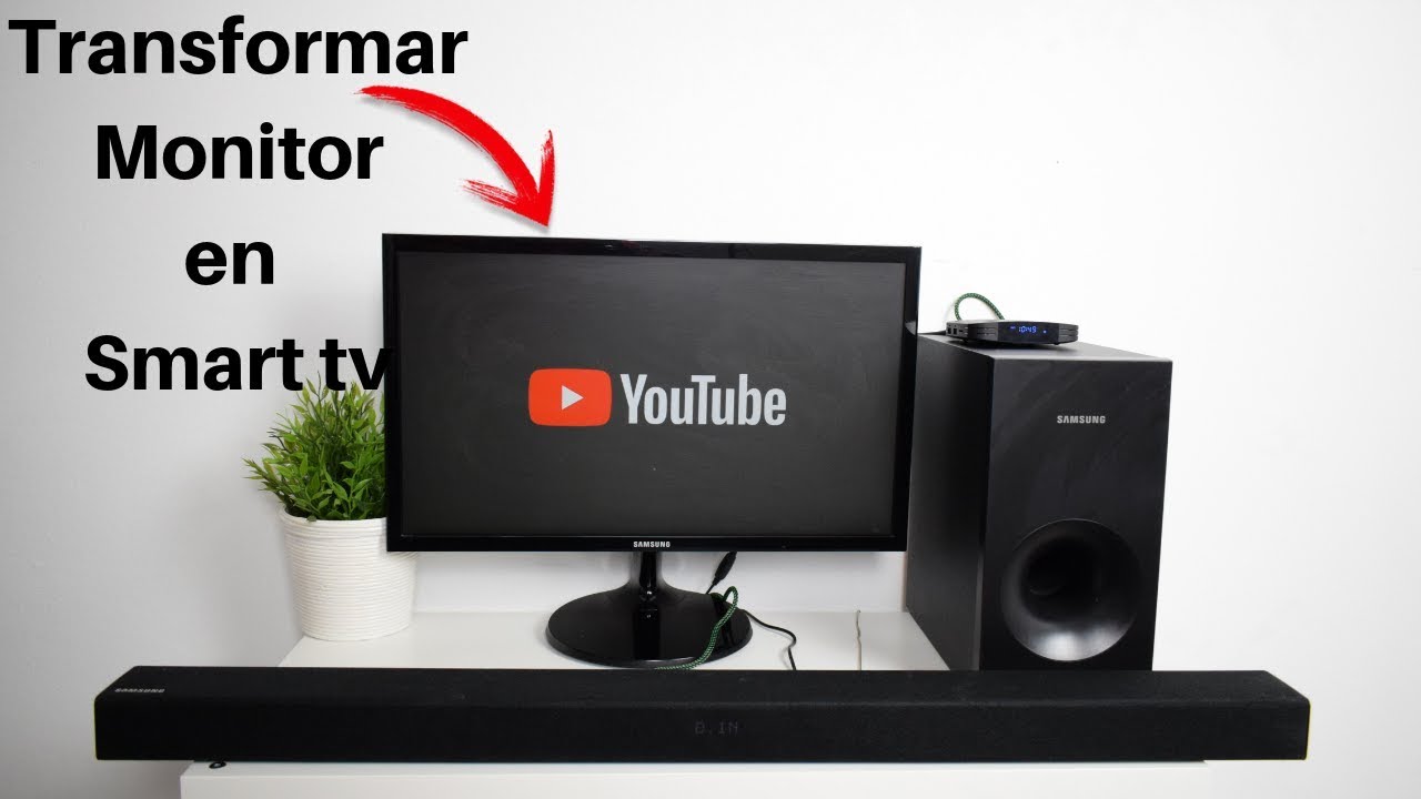 Convertir monitor de pc en smart tv
