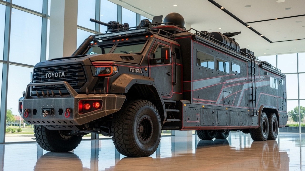 Toyota Builds a Military-Grade 6x6 Luxury Motorhome || Full Review || USA Motorhomes 2026