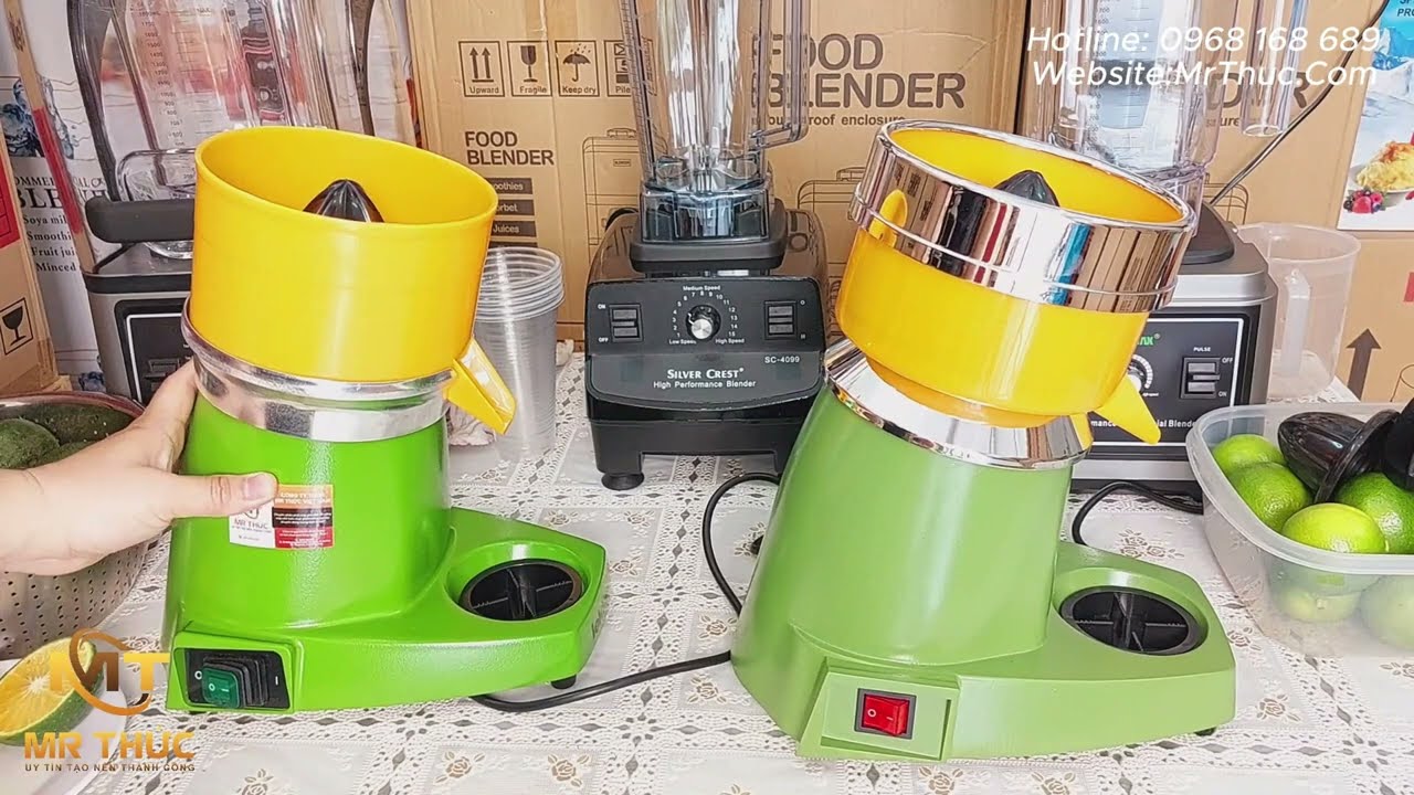 Máy Vắt Cam Bằng Điện Công Suất Lớn | Máy Vắt Chanh Công Nghiệp VẮT NHANH CỰC BỀN | Mr Thức REVIEW