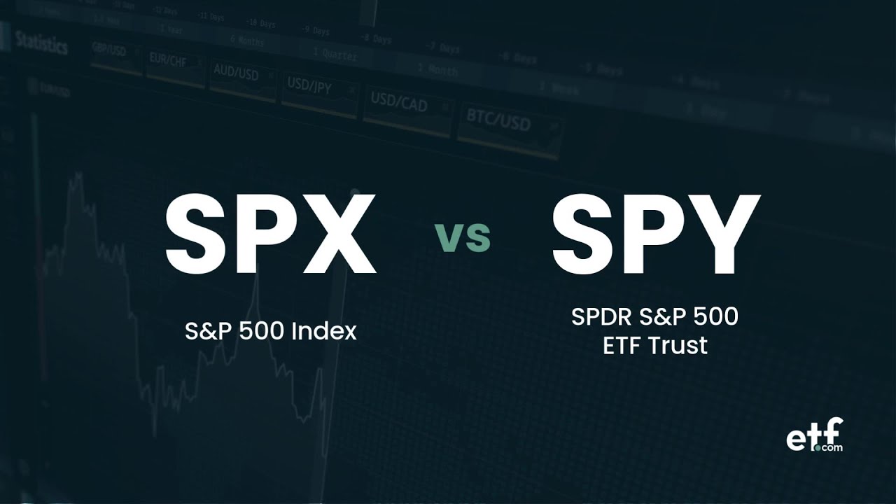 SPX vs SPY: What's the Difference?