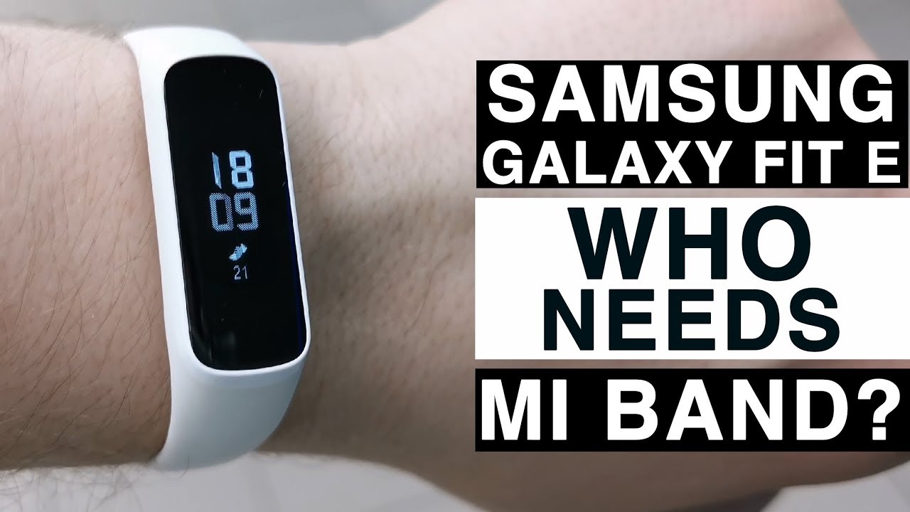 Samsung Galaxy Fit e fitness tracker review
