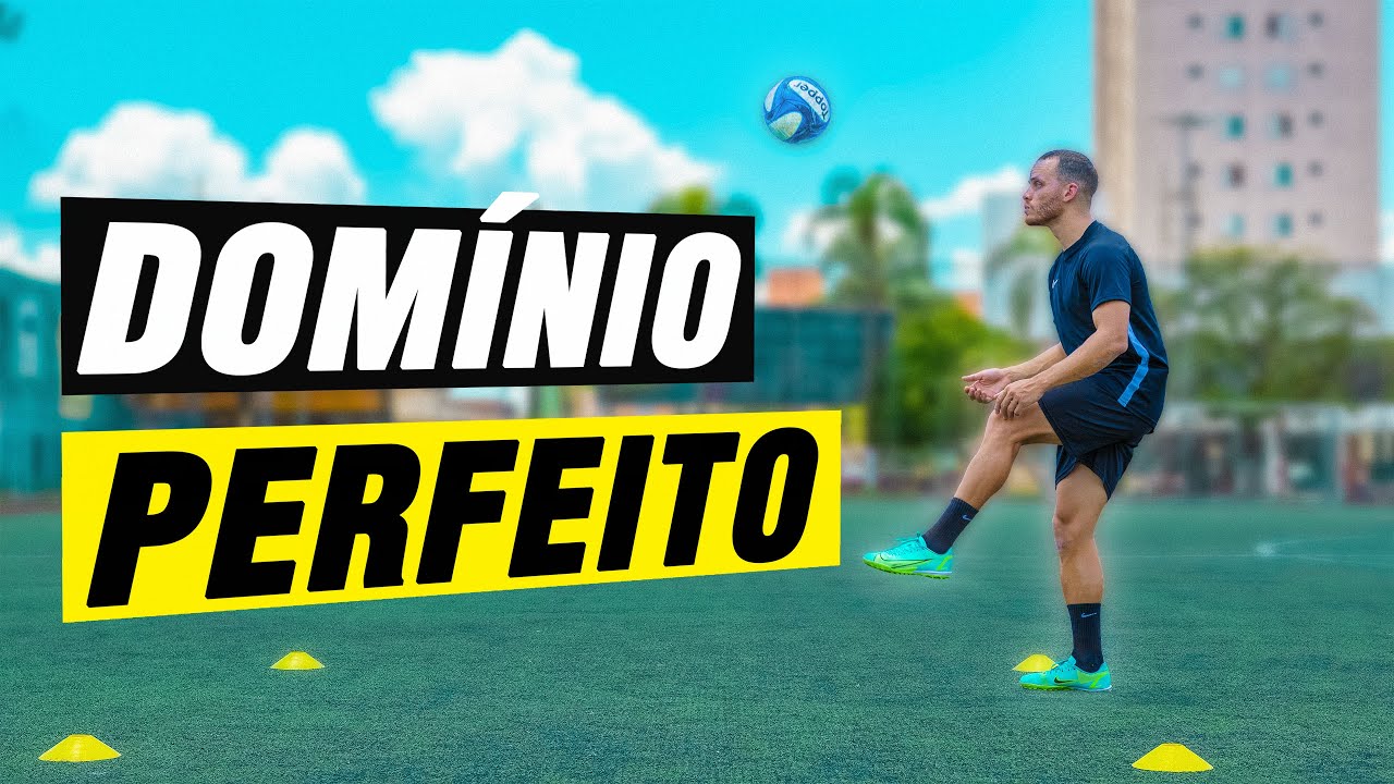 ESSES 5 EXERCÍCIOS VÃO MELHORAR O SEU DOMÍNIO DA BOLA | TREINO DE FUTEBOL