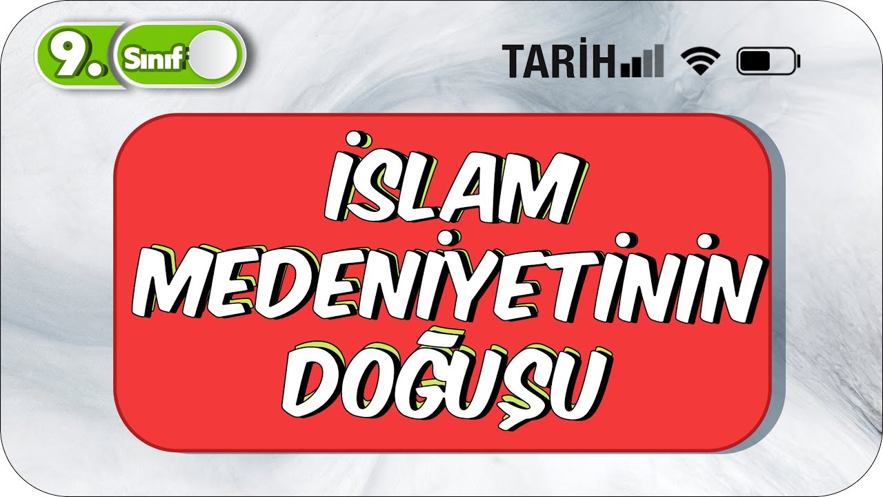 9. Sınıf Tarih İslamiyet'in Doğuşu  | Tek Videoda Özet #2023