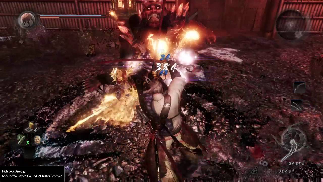 Nioh's combat
