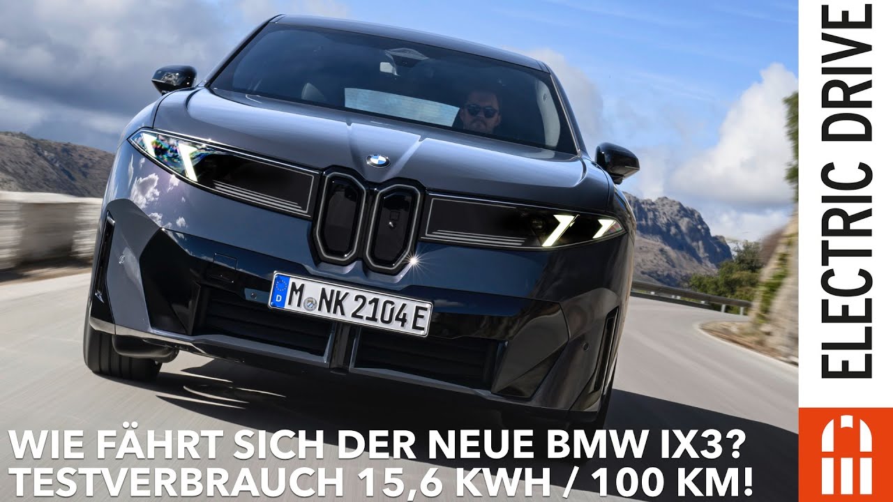 So gut fährt sich der neue BMW iX3 xDrive 50 - Fahrbericht - Test - Verbrauch - Electric Drive Check