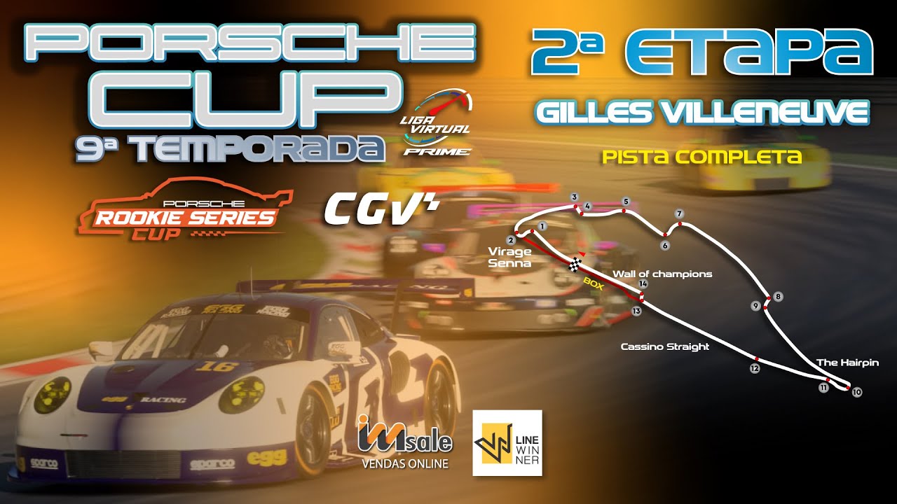 LIGA VIRTUAL PRIME | PORSCHE CUP | 2ª ETAPA | ROOKIE SERIES |