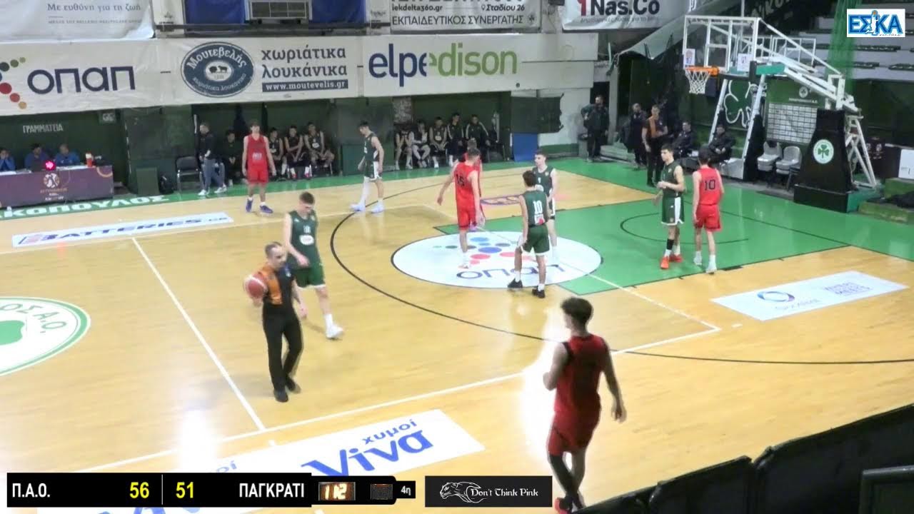 ΠΑΝΑΘΗΝΑΪΚΟΣ ΑΟ - ΑΟ ΠΑΓΚΡΑΤΙΟΥ (Α1 ΕΦΗΒΩΝ) 16/12/2025