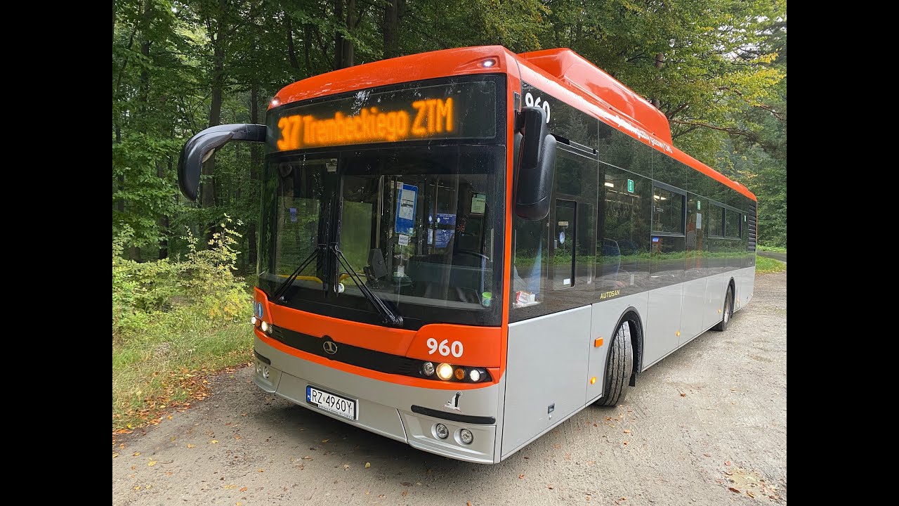 🚍MPK Rzeszów🚍Linia 37.Hermanowa Przylasek➡️Trembeckiego ZTM Pętla (Autosan Sancity M12LF CNG #960)