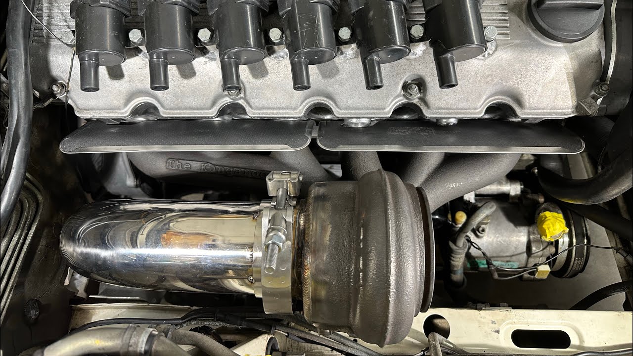 E28Goodies M20 Turbo Manifold Fitment Guide with Measurements