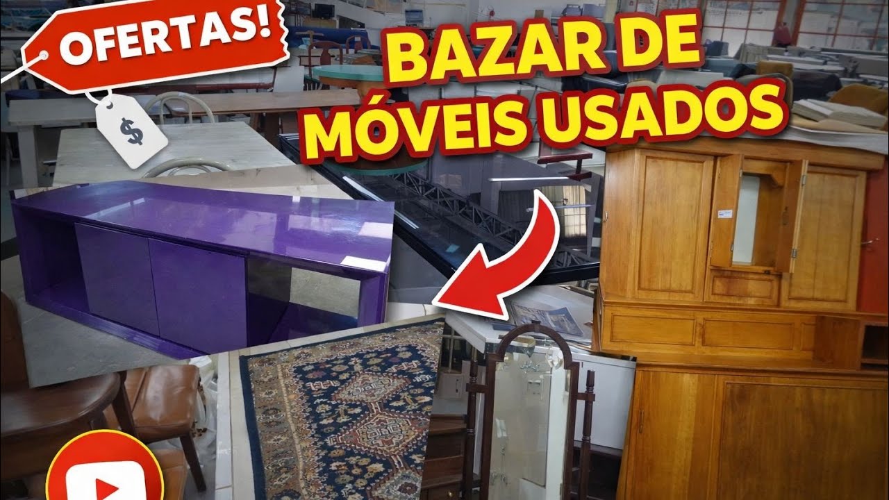 FUI NO BAZAR E TEM MÓVEIS COM PREÇOS ACESSÍVEIS 