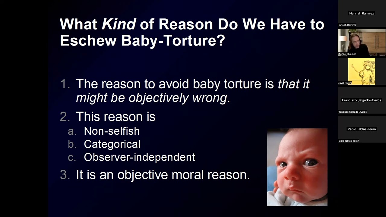 Michael Huemer: An Ontological Proof of Moral Realism