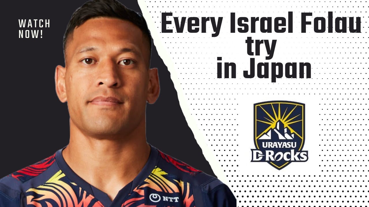 Every Israel Folau try in Japan