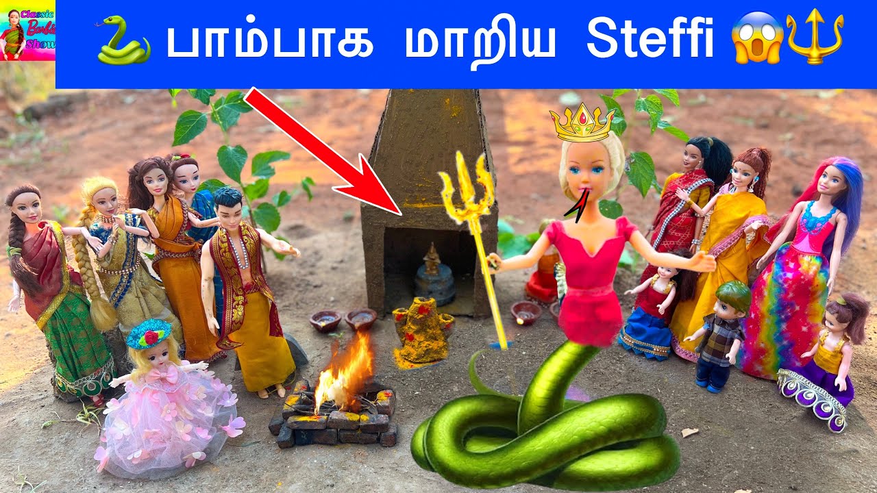 வசந்த காலம் Episode -278 | 😱பாம்பாக மாறிய Steffi | barbie changed into snake | classic barbie show