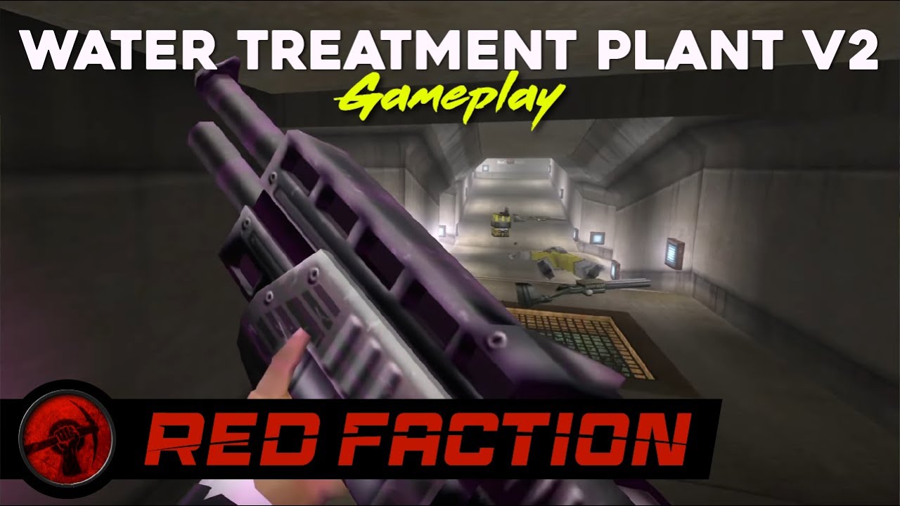 Red Faction: Water Treatment Plant v2 - Custom Map Gameplay