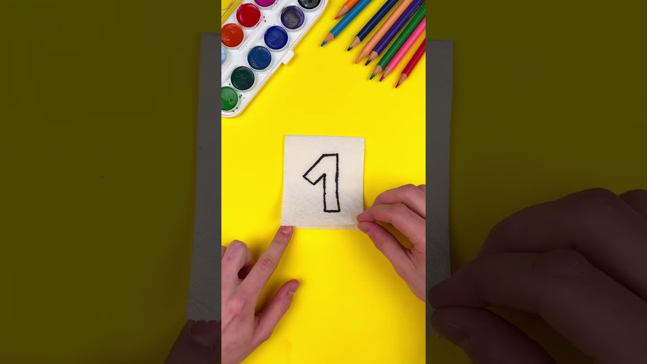 🌈 Colorful NUMBERS Appear with WATER! Let's Discover! 💦