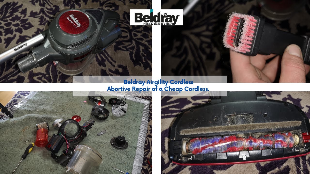 Beldray Airgility 22.2v BEL0776 Cordless Vacuum - Another Repair Failure...