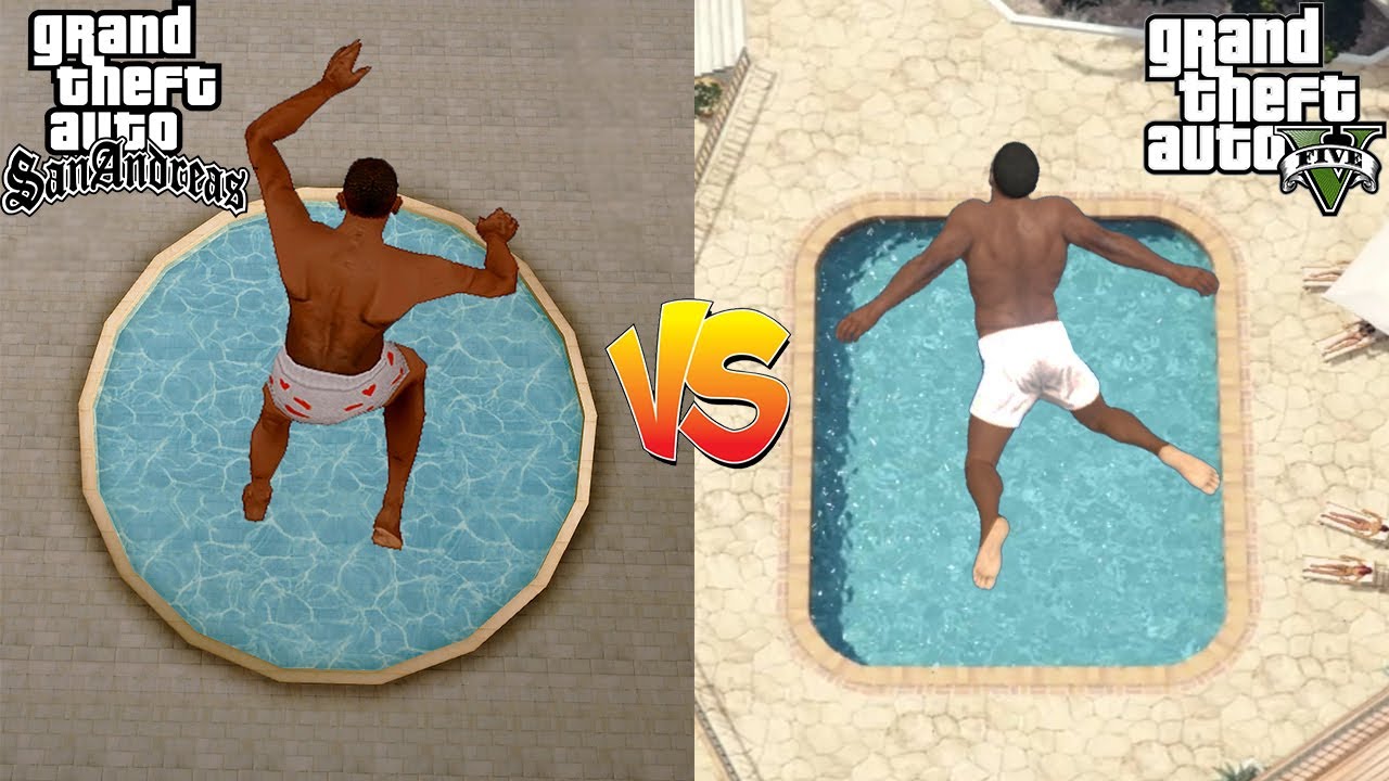 GTA San Andreas Vs GTA 5 Parte 2