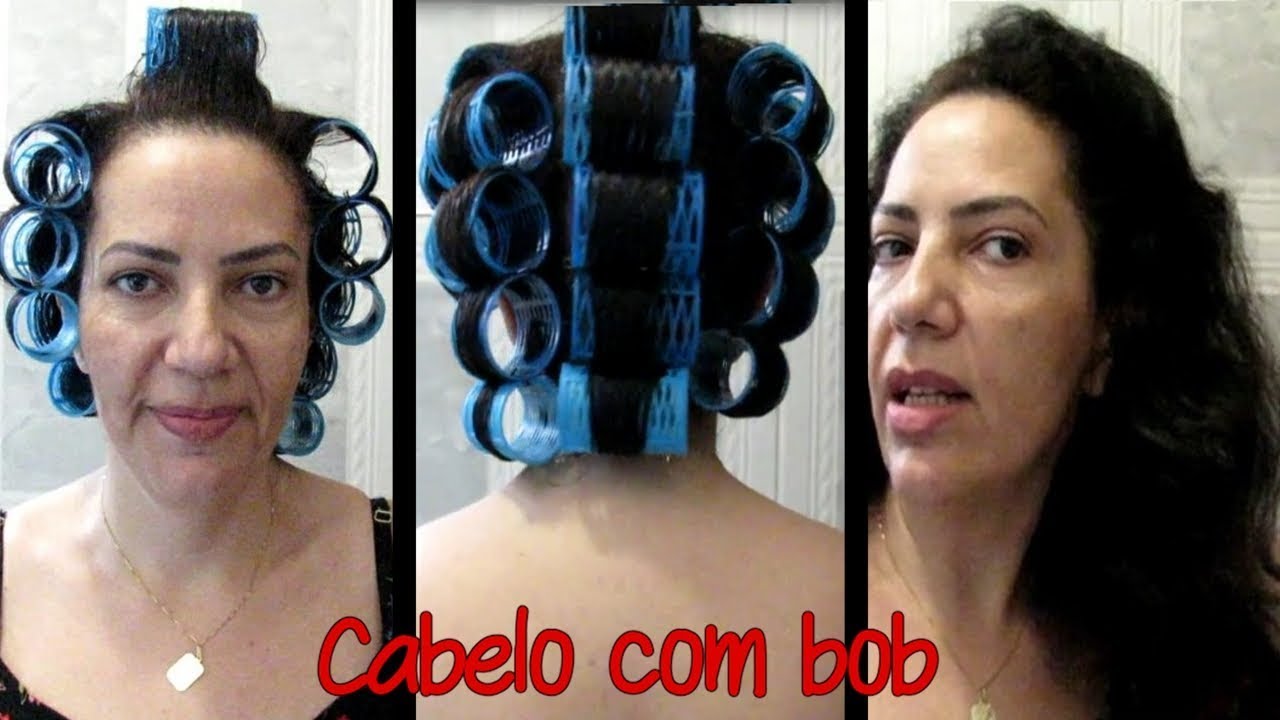 Como enrolar os cabelos com bobes