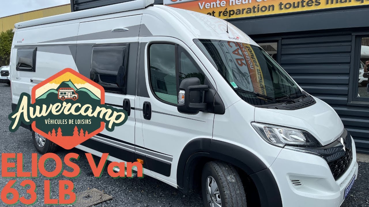 (VENDU) Occasion fourgon aménagé Elios Van 63 LB | 2019, 18300km, 2l 165cv