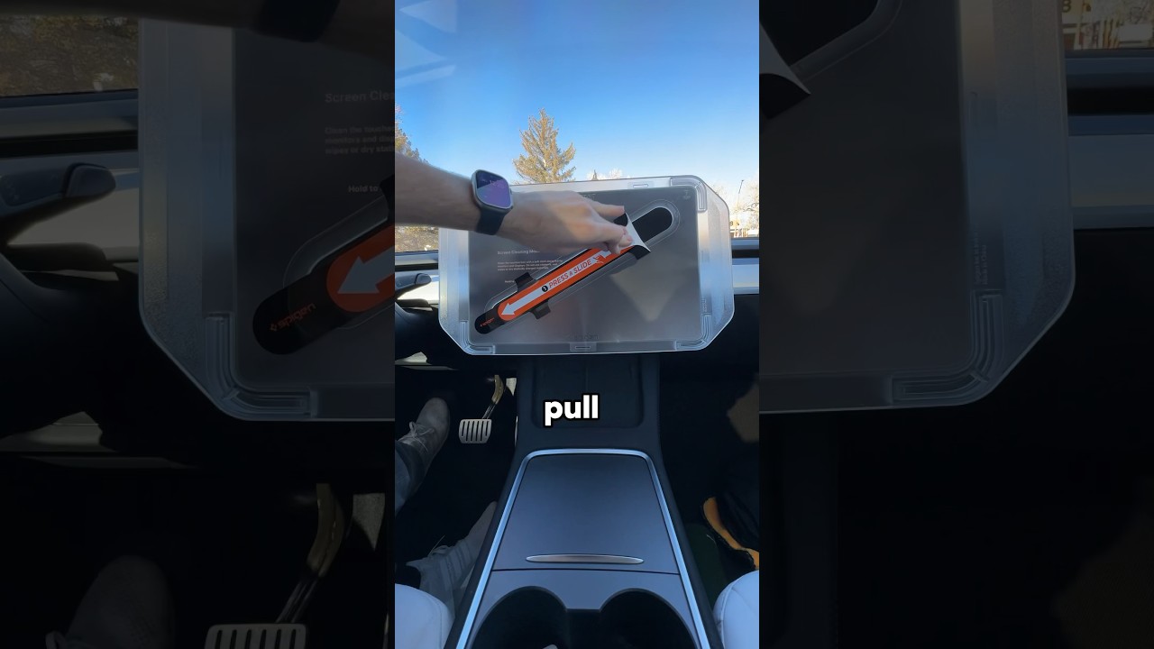 Why I Installed a Screen Protector on my Tesla! 🖥🔨