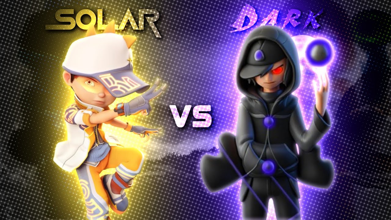Boboiboy Solar vs Dark 😱 | Who will win?